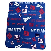Couverture polaire classique New York Giants 50" x 60"