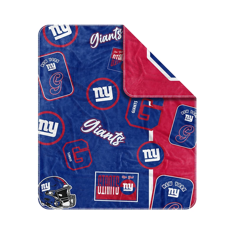 New York Giants 50” x 60” Dream Weave Throw Blanket