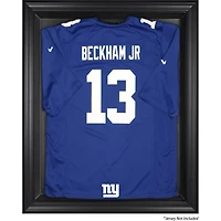 Vitrine de présentation encadrée noire pour maillot des New York Giants