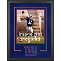 Cadre photo vertical de luxe New York Giants 16'' x 20'' avec logo de l'équipe