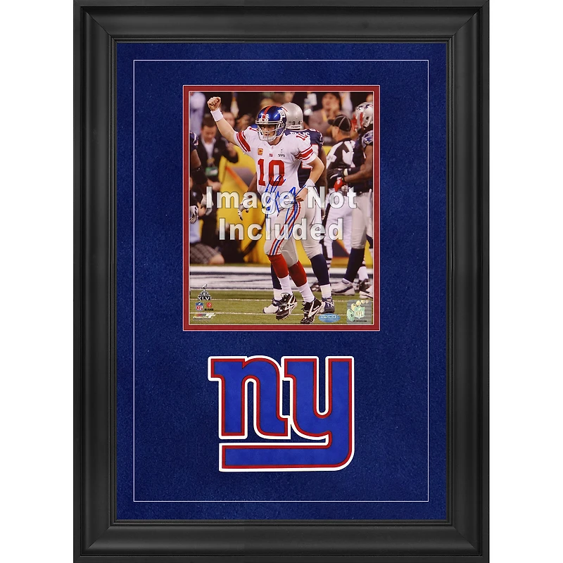 Cadre photo vertical de luxe 8'' x 10'' des Giants de New York avec logo de l'équipe