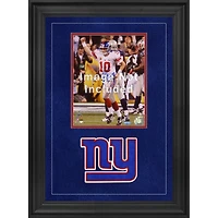 Cadre photo vertical de luxe 8'' x 10'' des Giants de New York avec logo de l'équipe
