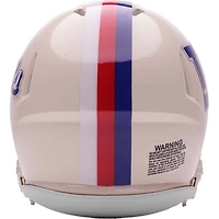 Casque miniature de vitesse de la collection rétro Riddell des Giants de New York