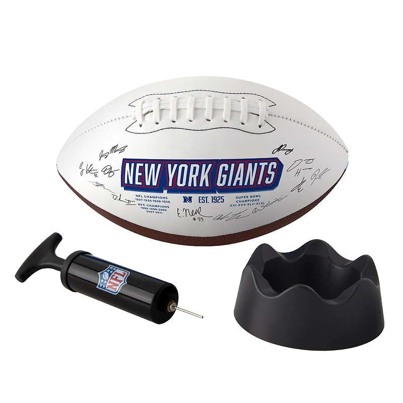Ballon de football signature des Giants de New York