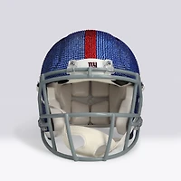 Casque authentique Riddell Revolution Speed ​​des Giants de New York, orné de cristaux Swarovski - Illustration par Rock On Sports
