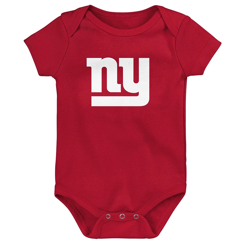 Newborn & Infant New York Giants Team Starter 3-Pack Bodysuit Set