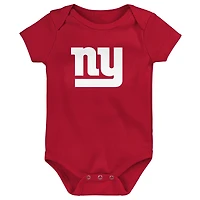 Newborn & Infant New York Giants Team Starter 3-Pack Bodysuit Set