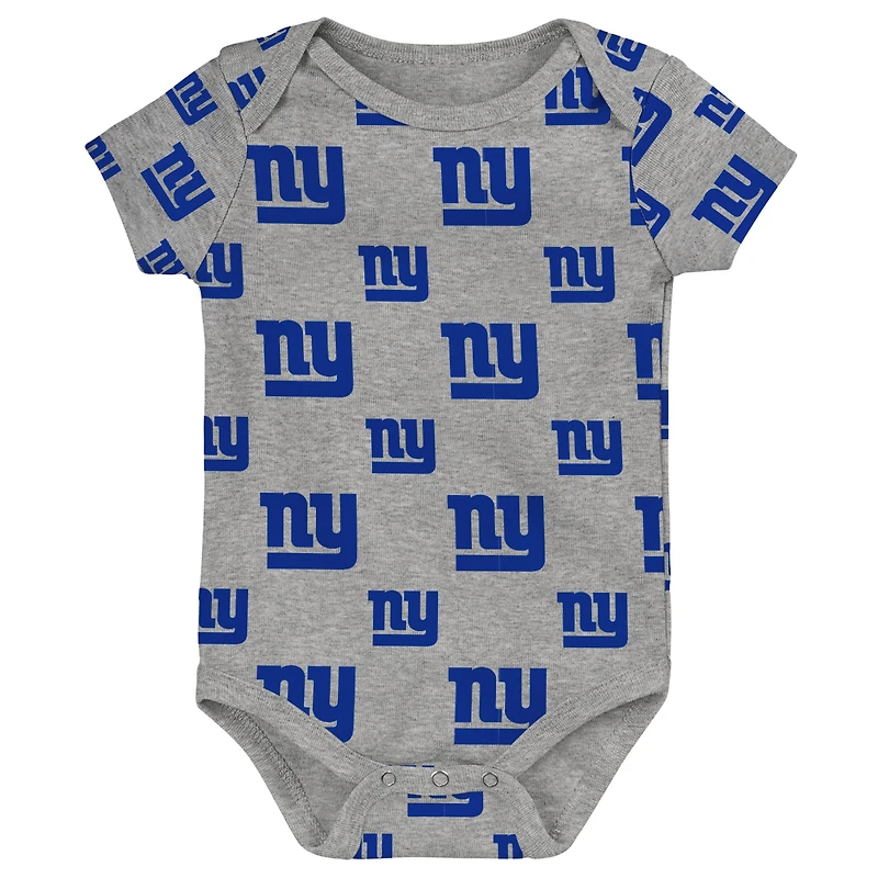 Newborn & Infant New York Giants Team Starter 3-Pack Bodysuit Set
