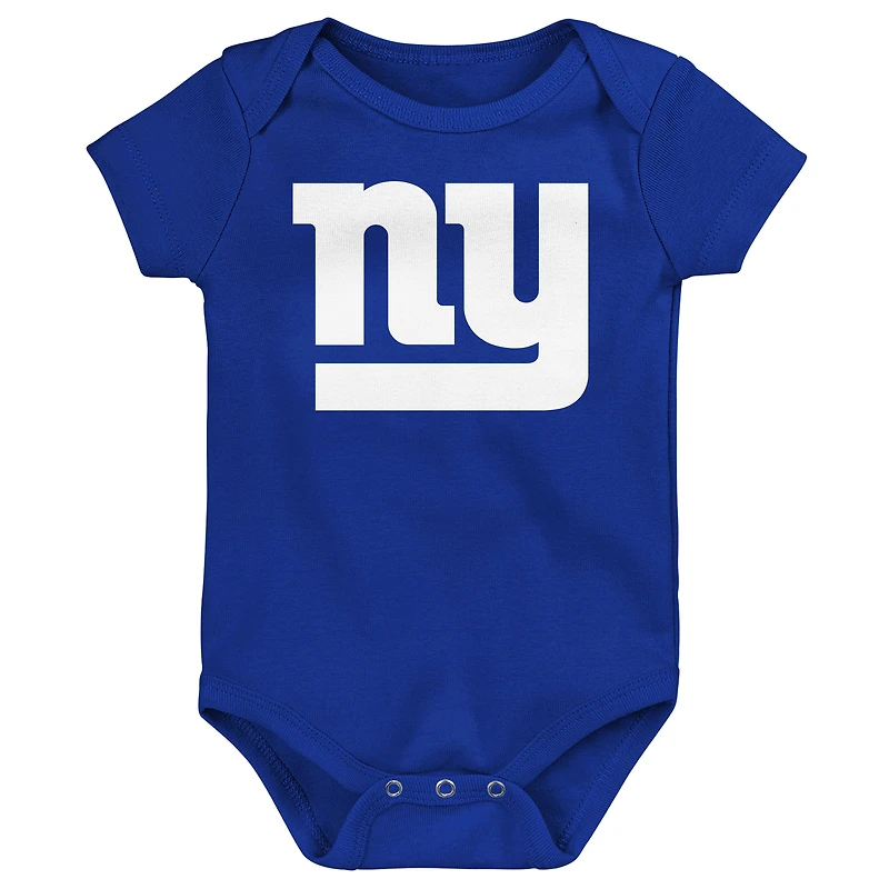 Ensemble 3 pièces pour nouveau-né Outerstuff New York Giants Little Tike