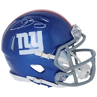 Casque Riddell Speed ​​Mini autographié par Odell Beckham Jr. New York Giants