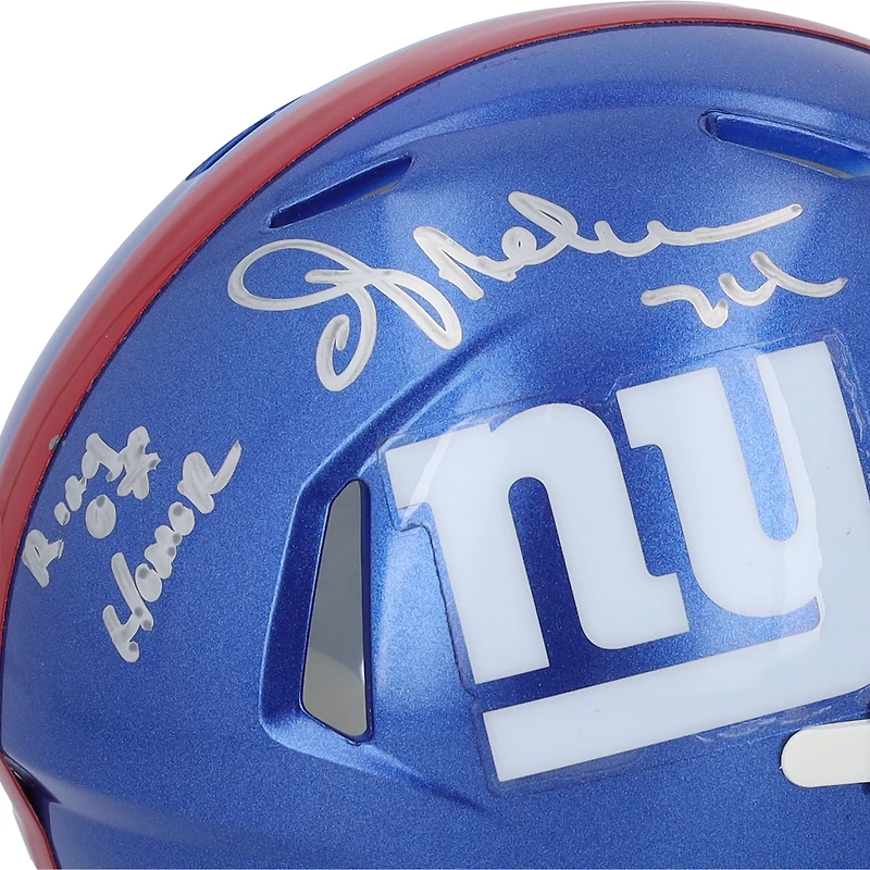Ottis Anderson New York Giants Autographed Riddell Speed Mini Helmet with "Ring of Honor" Inscription