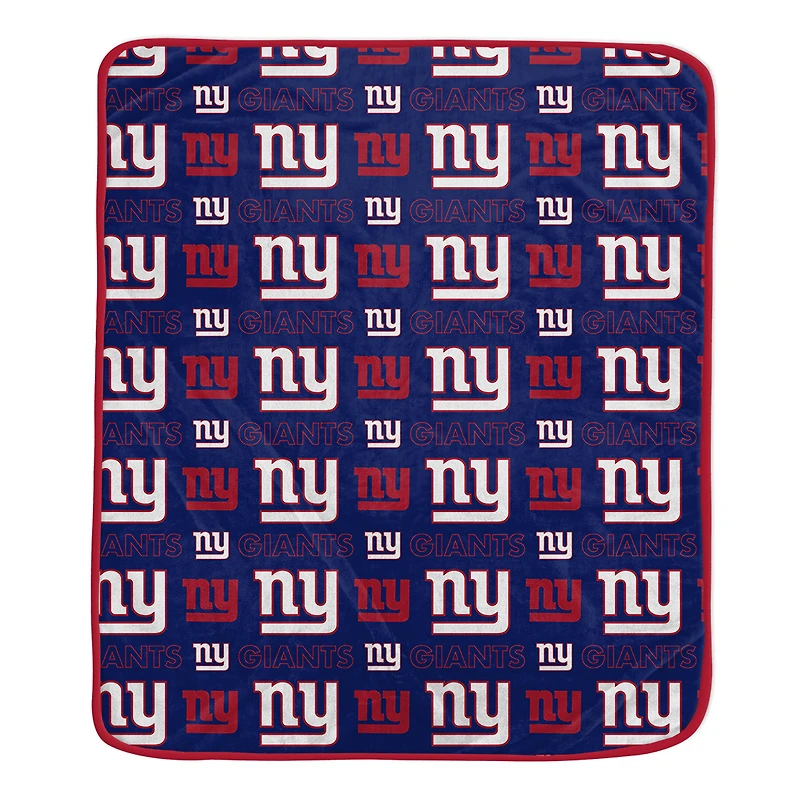 Ensemble de couvertures deux pièces Pegasus New York Giants 60" x 70" Home & Away