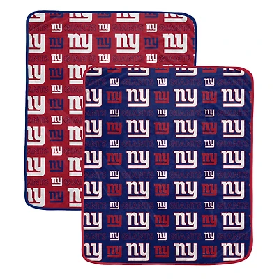 Ensemble de couvertures deux pièces Pegasus New York Giants 60" x 70" Home & Away