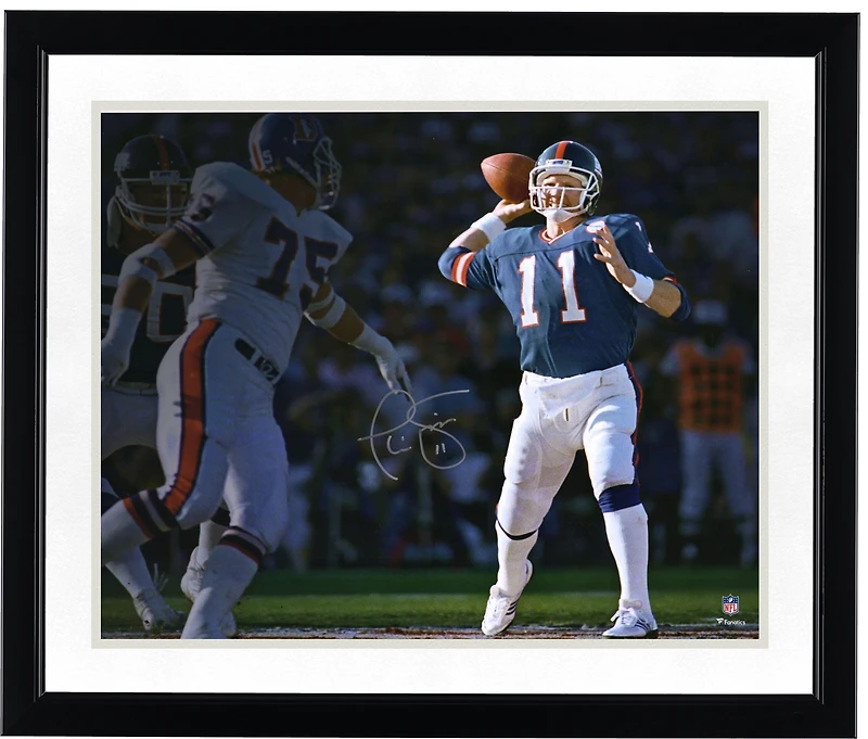 Phil Simms New York Giants Autographed 16" x 20" Super Bowl XXI vs. Broncos Photograph