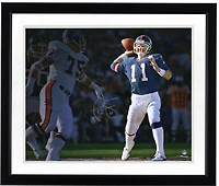 Phil Simms New York Giants Autographed 16" x 20" Super Bowl XXI vs. Broncos Photograph