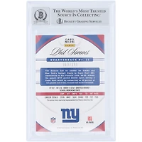 Phil Simms New York Giants Autographed 2012 Panini Certified Mirror Red Materials Jersey Relic #241 #/199 Beckett Fanatics Witnessed Authenticated 10 Card