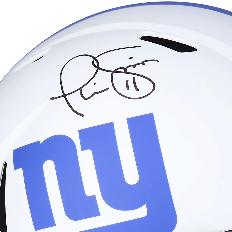 Phil Simms New York Giants Autographed Riddell Lunar Speed Replica Helmet