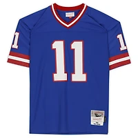 Phil Simms New York Giants Autographed Royal Mitchell & Ness Legacy Jersey
