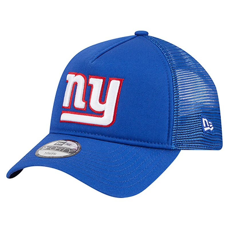 Preschool New Era  Royal New York Giants Main A-Frame 9FORTY Adjustable Hat