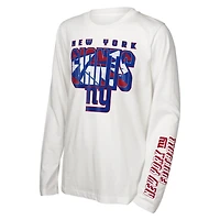 Ensemble de t-shirts the Mix pour enfants d'âge préscolaire New York Giants