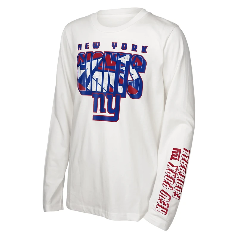 Preschool New York Giants the Mix T-Shirt Combo Set