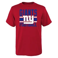 Preschool Red/Royal New York Giants Fan Fave T-Shirt Combo Set