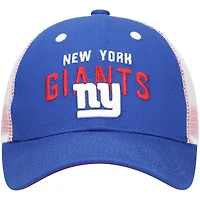 Preschool Royal New York Giants Core Lockup Trucker Adjustable hat