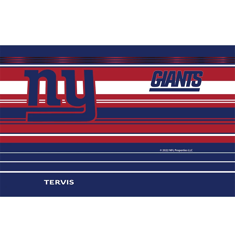 Tervis New York Giants 30oz. Gobelet à rayures Hype