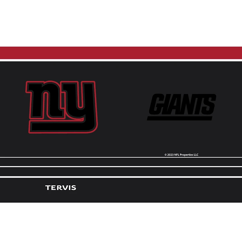 Tervis New York Giants 30oz. Gobelet de jeu de nuit avec paille