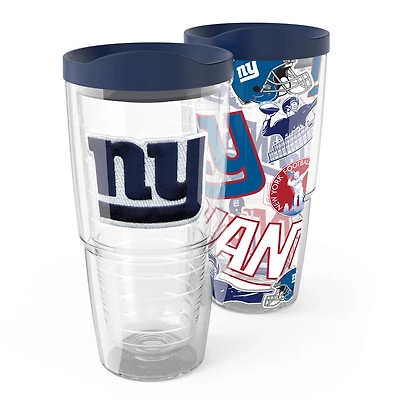Tervis New York Giiatns NFL Lot de 2 allover et emblème