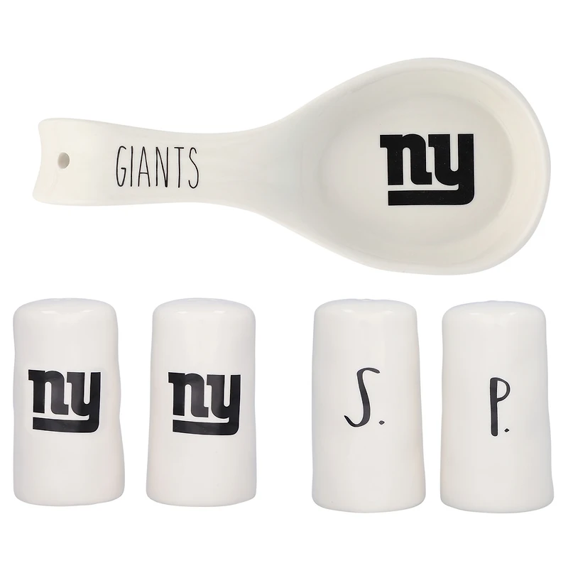 The Memory Company New York Giants Coffret cadeau de cuisine artisanale 3 pièces