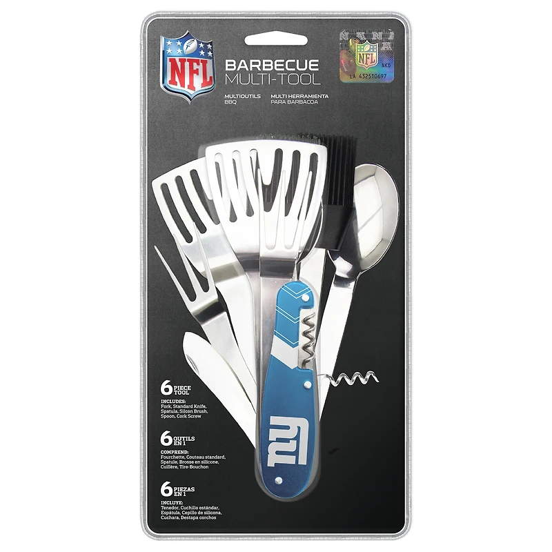 The Sports Vault New York Giants - Outil multifonction pour barbecue