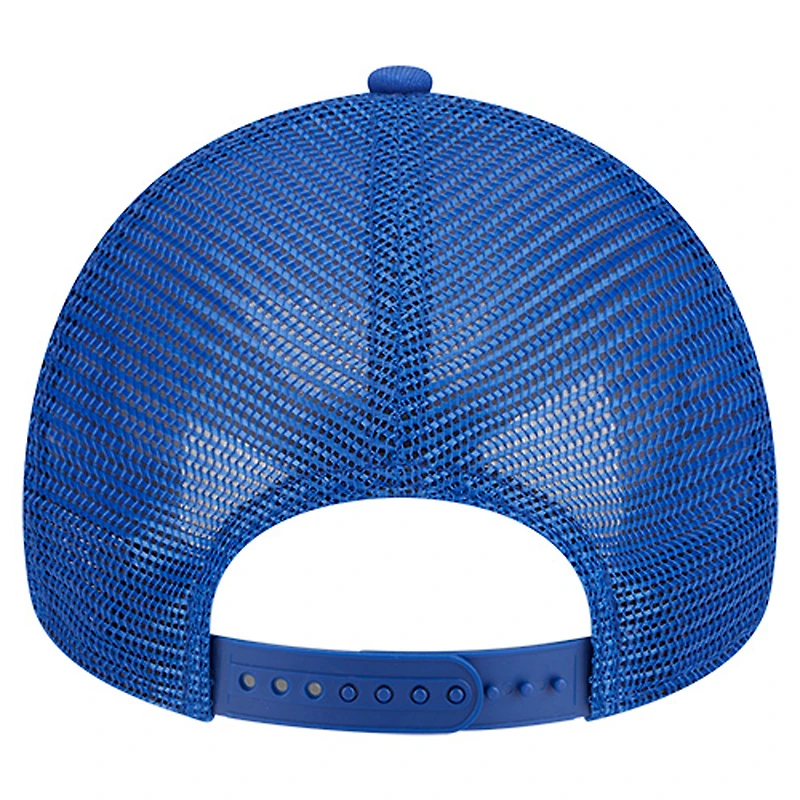 Toddler New Era  Royal New York Giants Main 9FORTY A-Frame Trucker Adjustable Hat