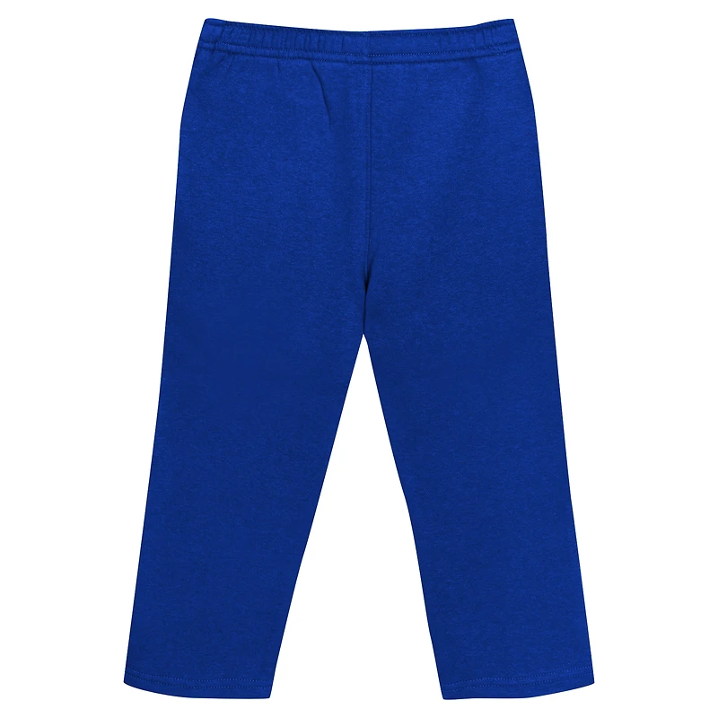 Ensemble sweat à capuche et pantalon en polaire pour tout-petits Royal New York Giants Coin Toss