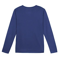T-shirt de performance à manches longues Nike bleu New York Giants Primetime Legend Icon pour tout-petit