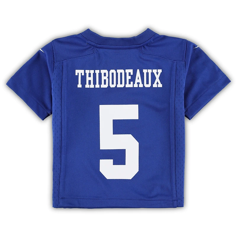 Maillot de match Nike Kayvon Thibodeaux Royal New York Giants pour tout-petit