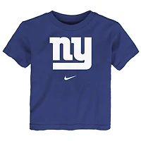 T-shirt Nike Royal New York Giants avec logo principal pour tout-petit