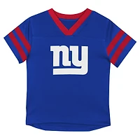 Ensemble t-shirt et pantalon à col en V pour tout-petit Outerstuff Royal/Rouge des New York Giants Red Zone