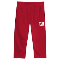 Ensemble t-shirt et pantalon à col en V pour tout-petit Outerstuff Royal/Rouge des New York Giants Red Zone