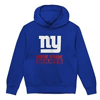 Sweat à capuche Outerstuff Royal New York Giants Back to Basics pour tout-petits