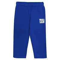 Ensemble sweat à capuche et pantalon en polaire pour enfant Outerstuff Royal New York Giants