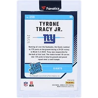 Tyrone Tracy Jr. New York Giants Autographed 2024 Panini Donruss Optic Black Pandora Prizm #259 #21/25 Rookie Card