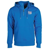 Unisex Dunbrooke  Royal New York Giants Defender Quarter-Zip Hoodie