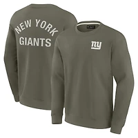 Unisex Fanatics Olive New York Giants Elements Super Soft Pullover Sweatshirt