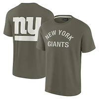 T-shirt unisexe Fanatics Olive New York Giants Elements à manches courtes ultra doux