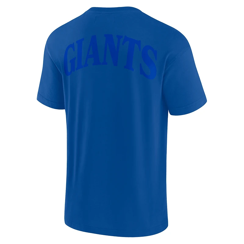 T-shirt unisexe emblématique Fanatics Royal New York Giants Elements