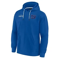 Unisex Fanatics Royal New York Giants Elements Super Soft Fleece Pullover Hoodie