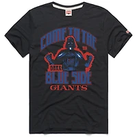 Unisex Homage  Charcoal New York Giants Star Wars x NFL Tri-Blend T-Shirt