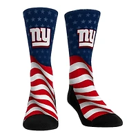 Unisex Rock Em Socks New York Giants Patriotic Flag Crew