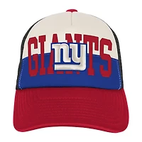 White/Red New York Giants Modern Fan Trucker Adjustable Hat